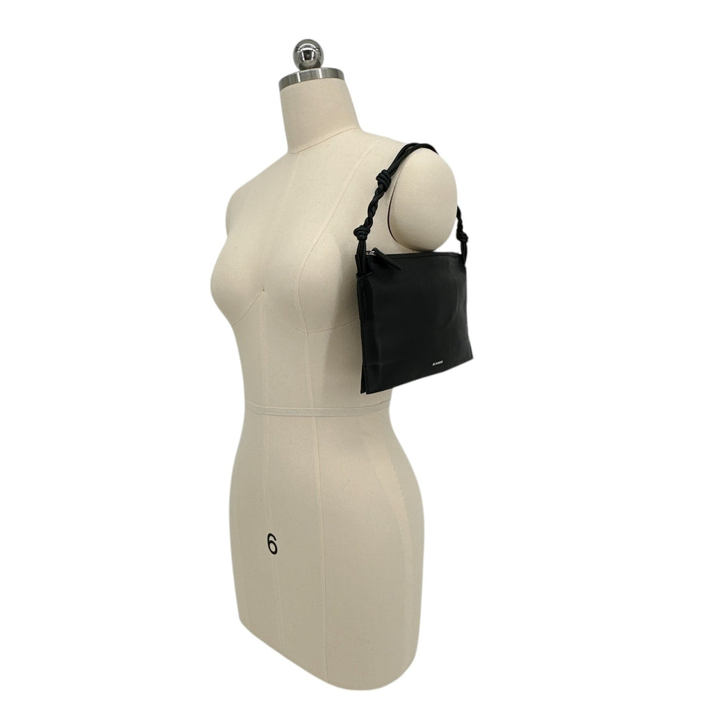 JIL SANDER Envelope Shoulder Bag in Black