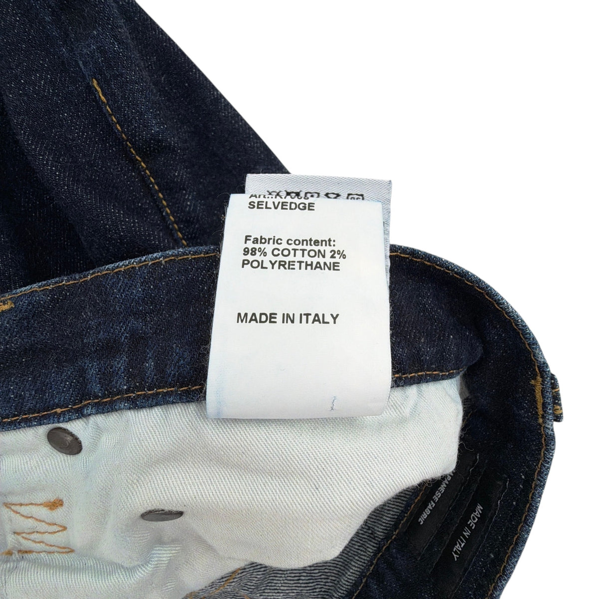 R13 Courtney Slim with Cuff in Indigo Rinse 25