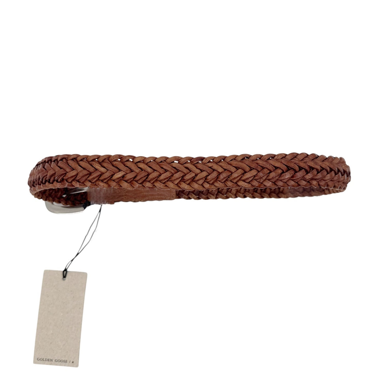 GOLDEN GOOSE Houston Belt in Brown 80cm|32in