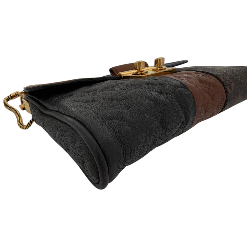 LOUIS VUITTON Limited Edition Monogram Blocks Pochette Plate Marine