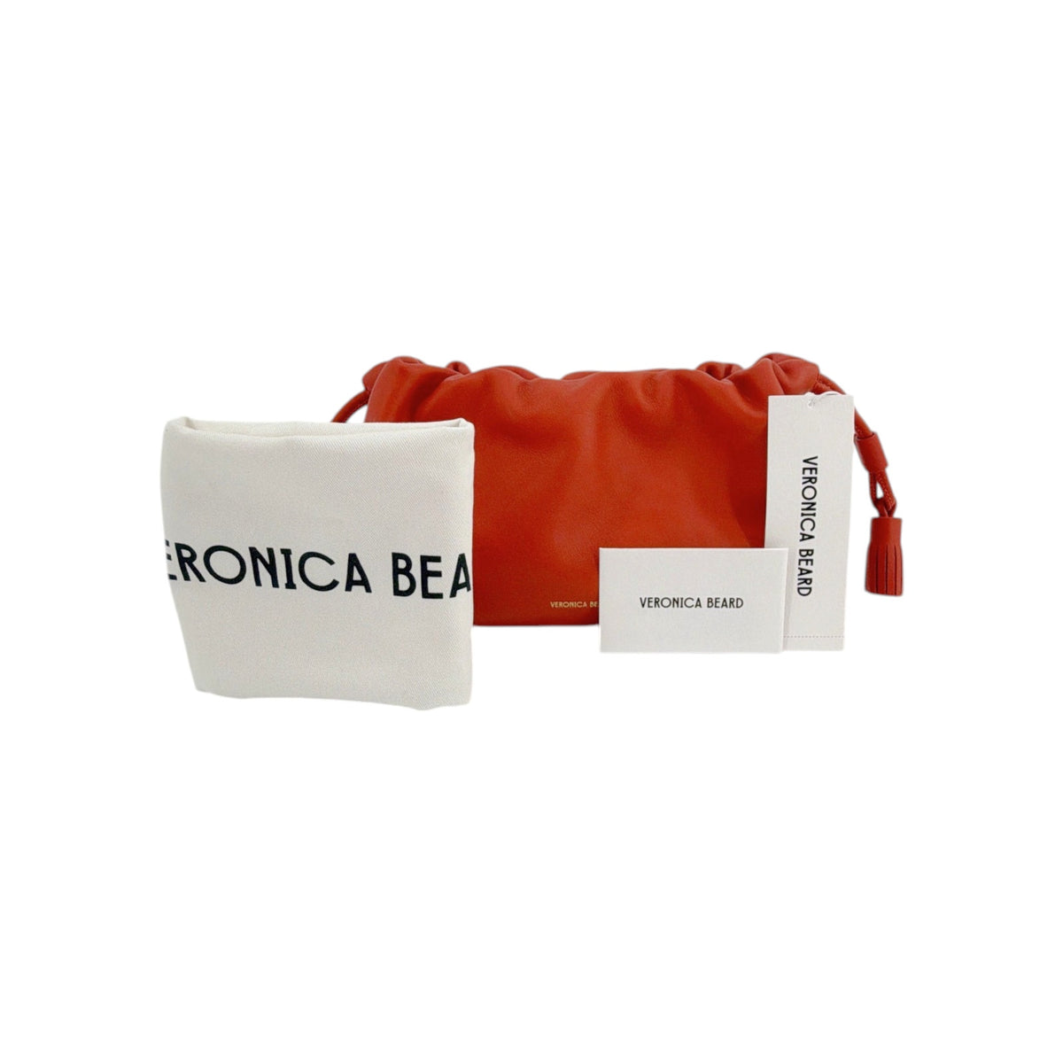 VERONICA BEARD Stash Bag Small in Persimmon
