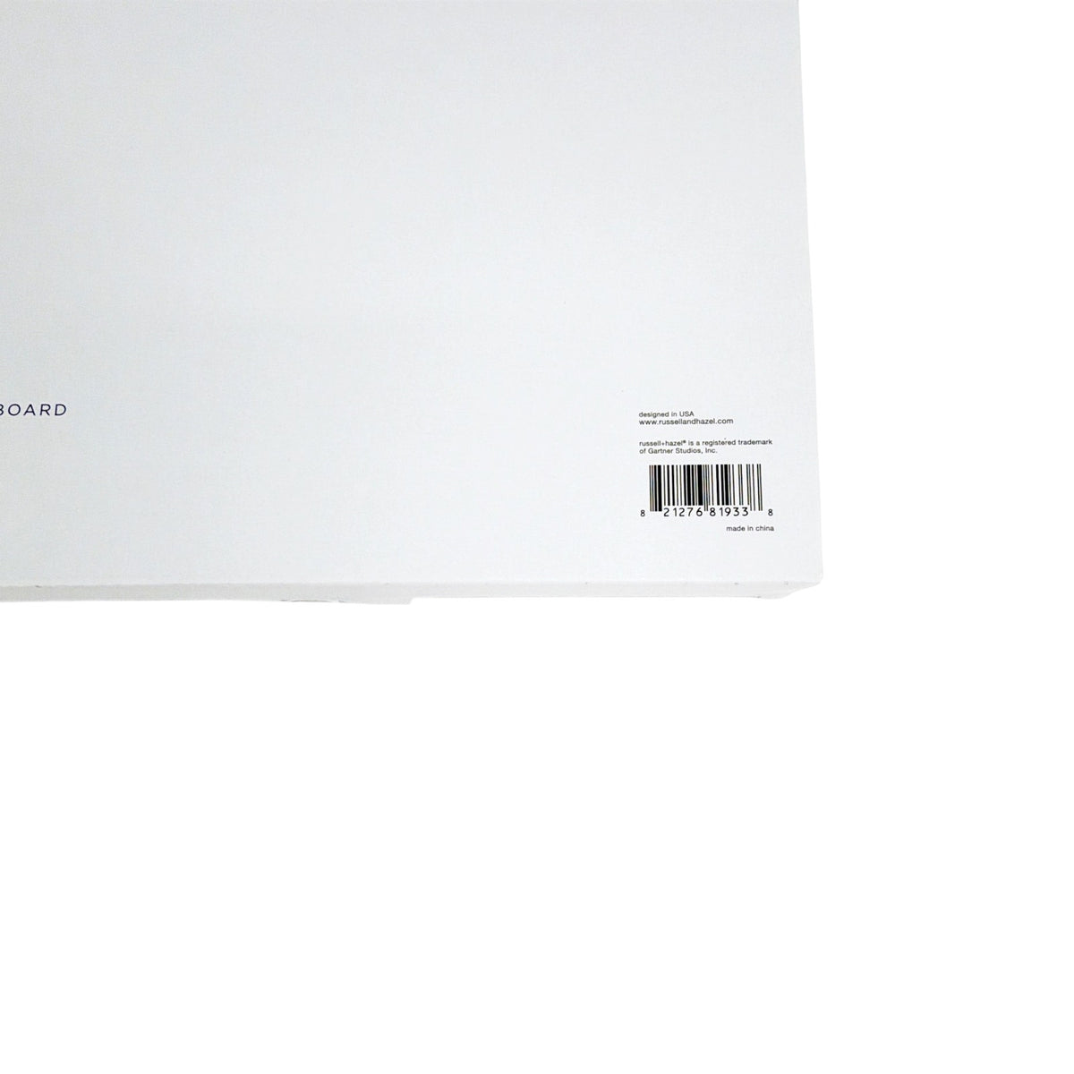 RUSSELL+HAZEL Acrylic + Gold Clear Clipboard