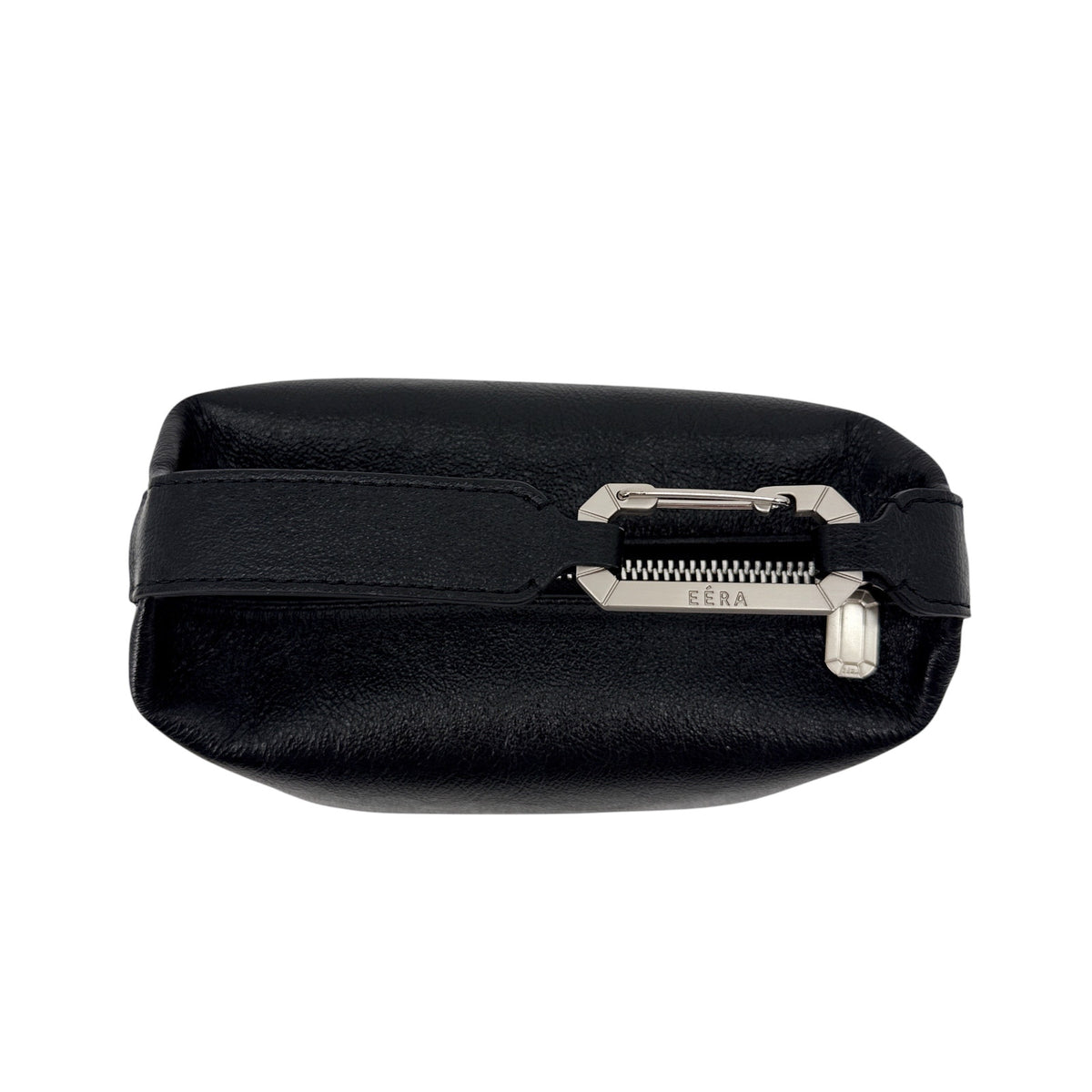 EERA Metallic Moon Bag in Laminated Black