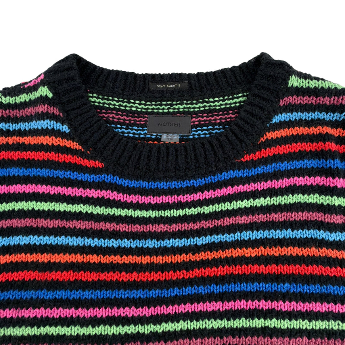 MOTHER The Powder Puff Sweater in Lite Bright L