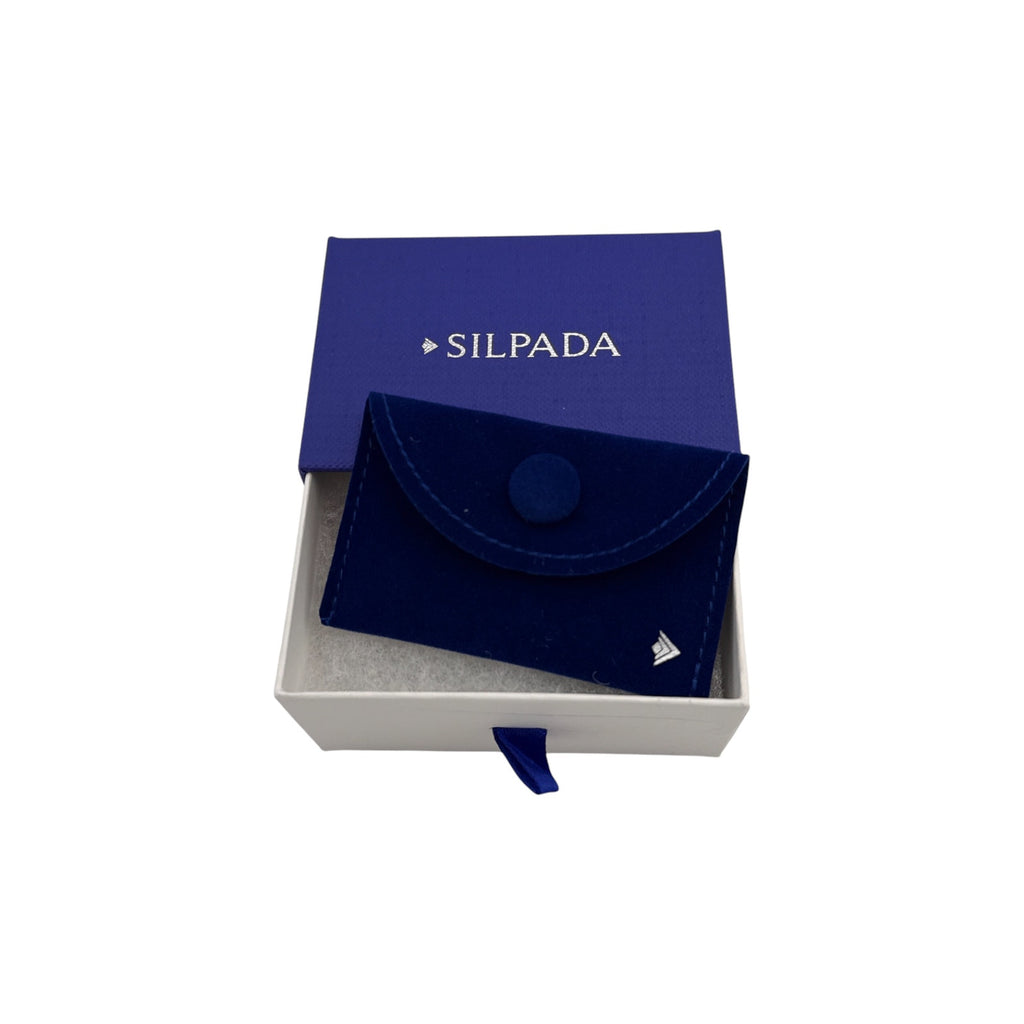 SILPADA Be Hopeful Silver with Gold Plating Mother of Pearl Charm