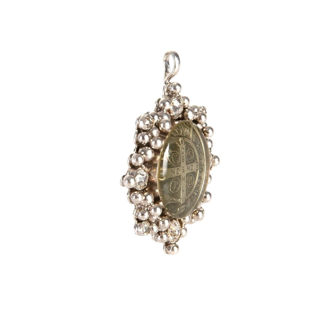 VSA Cloister San Benito Medallion in Silver