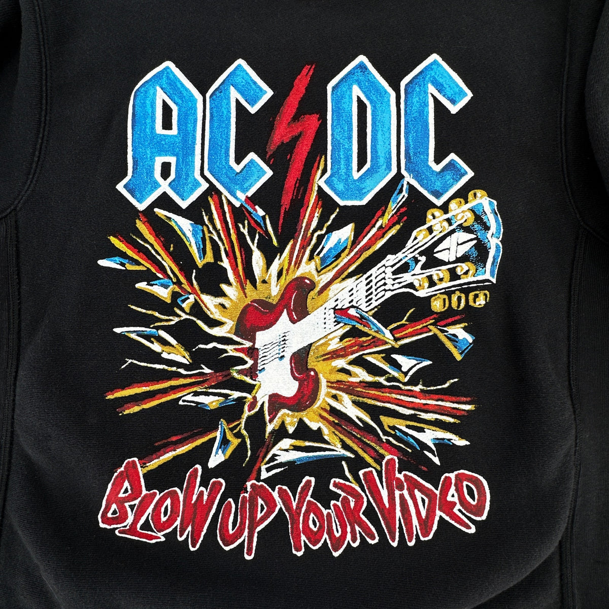 GUCCI AC/DC Logo Sweatshirt XS