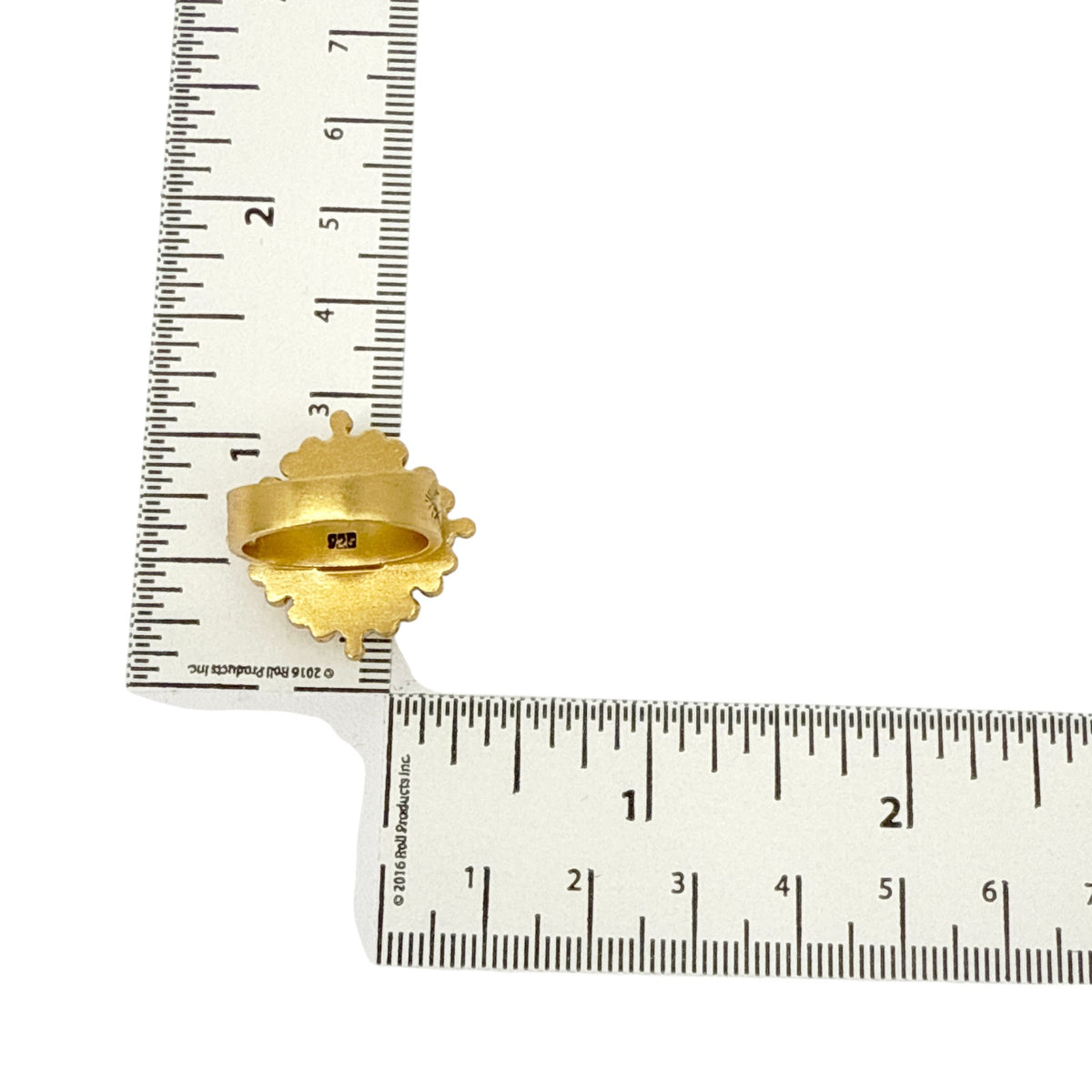 VSA Petite Cloister San Benito Ring Gold Size 6