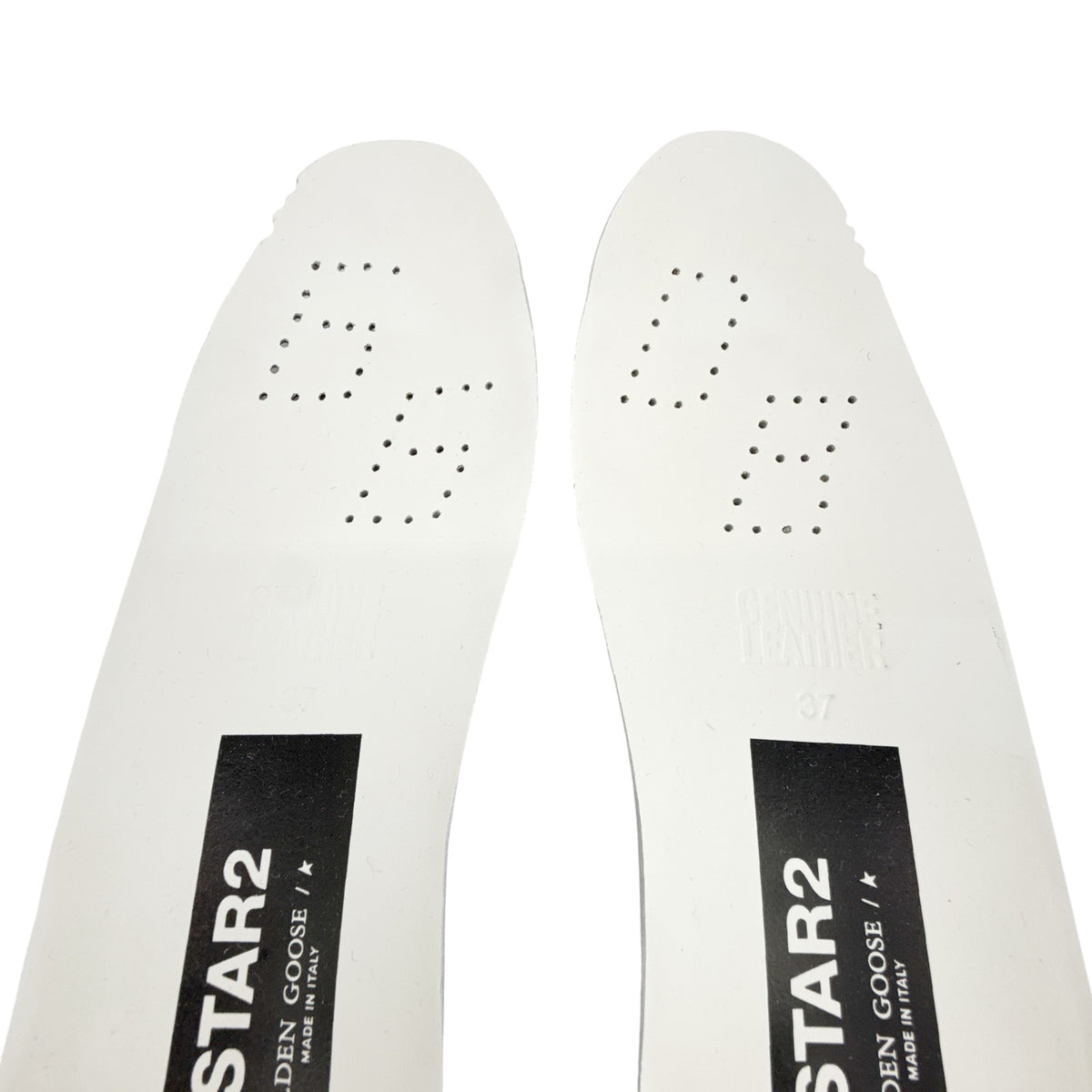 GOLDEN GOOSE V-Star Canvas with Silver Glitter Star 37