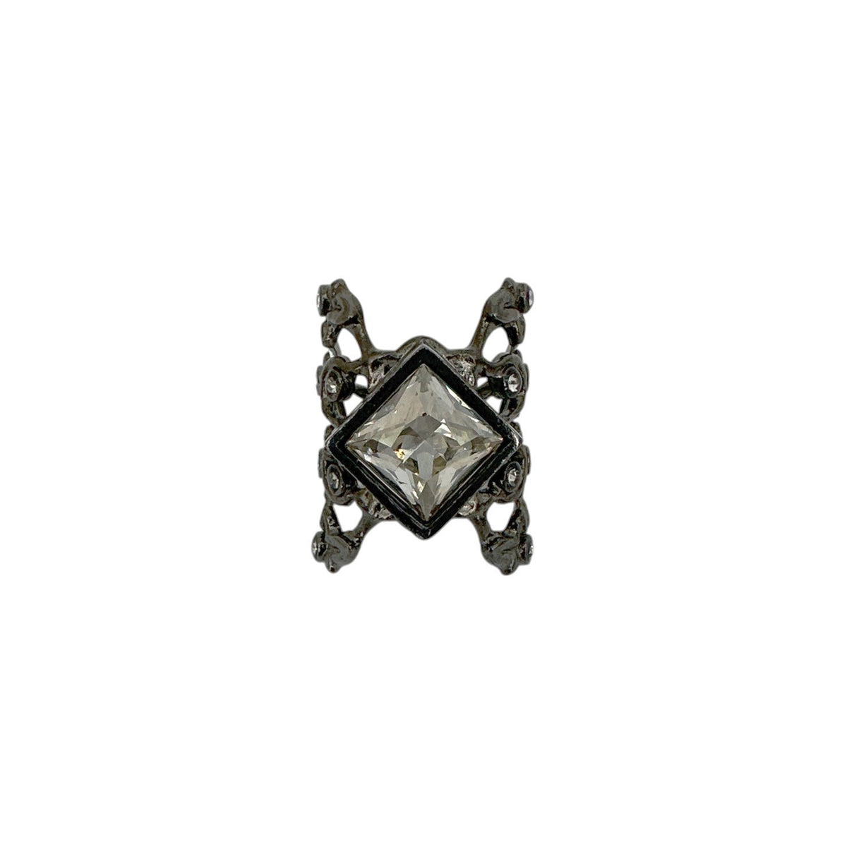 VSA Vine Ring Gunmetal Size 7