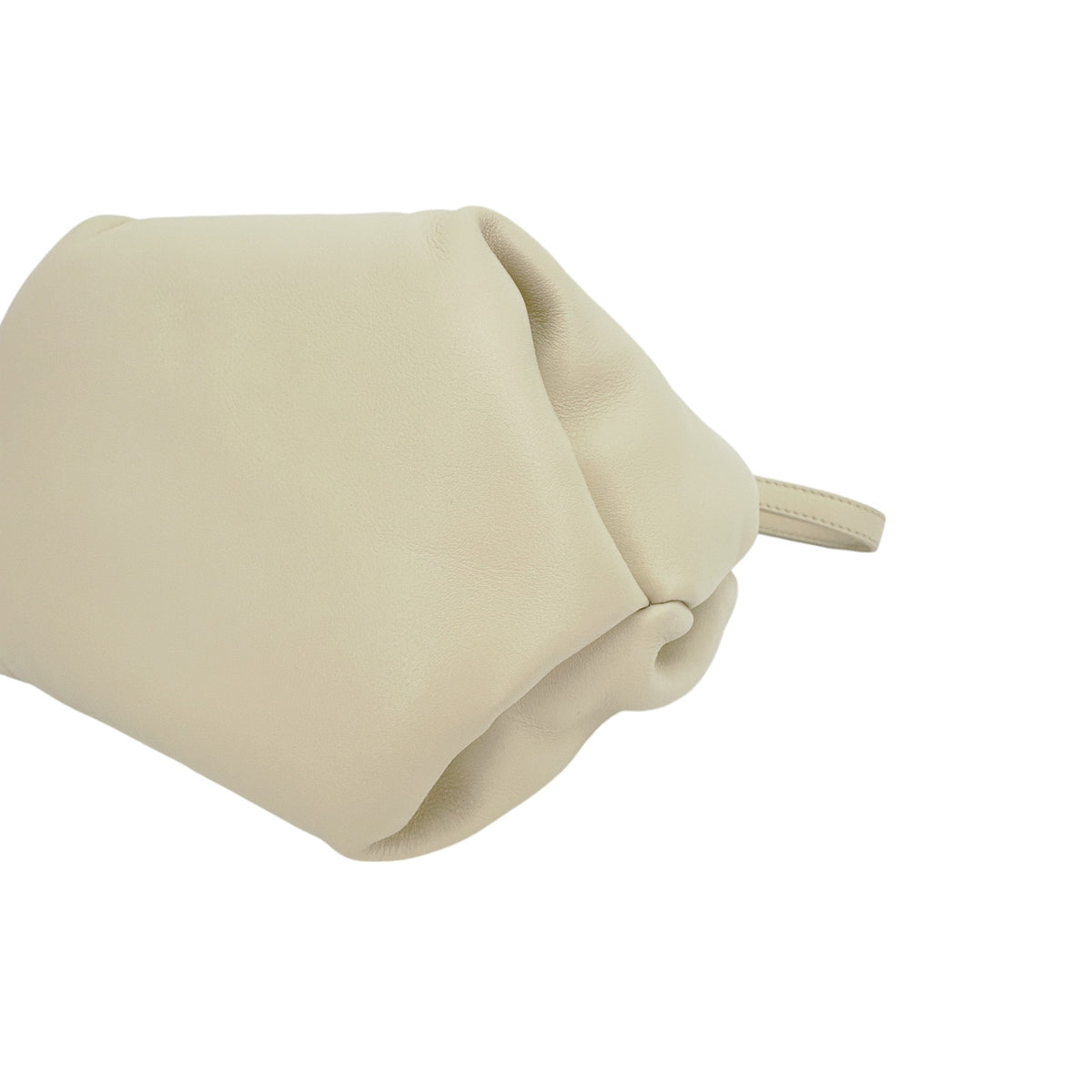 KHAITE The Puffy Agnes Crossbody Bag in Cream