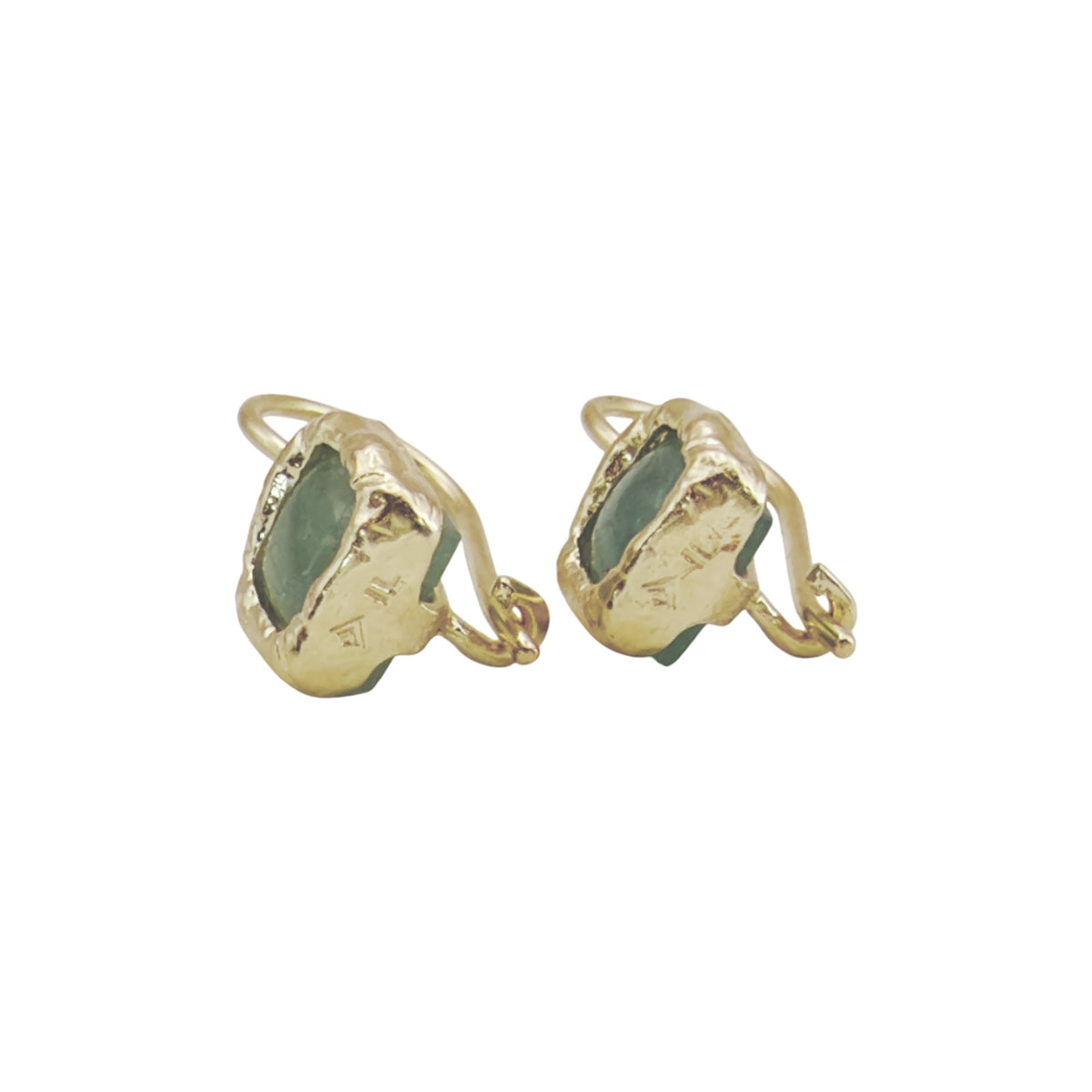 SILPADA Mediterra Natural Aquamarine Petite Drop Earrings