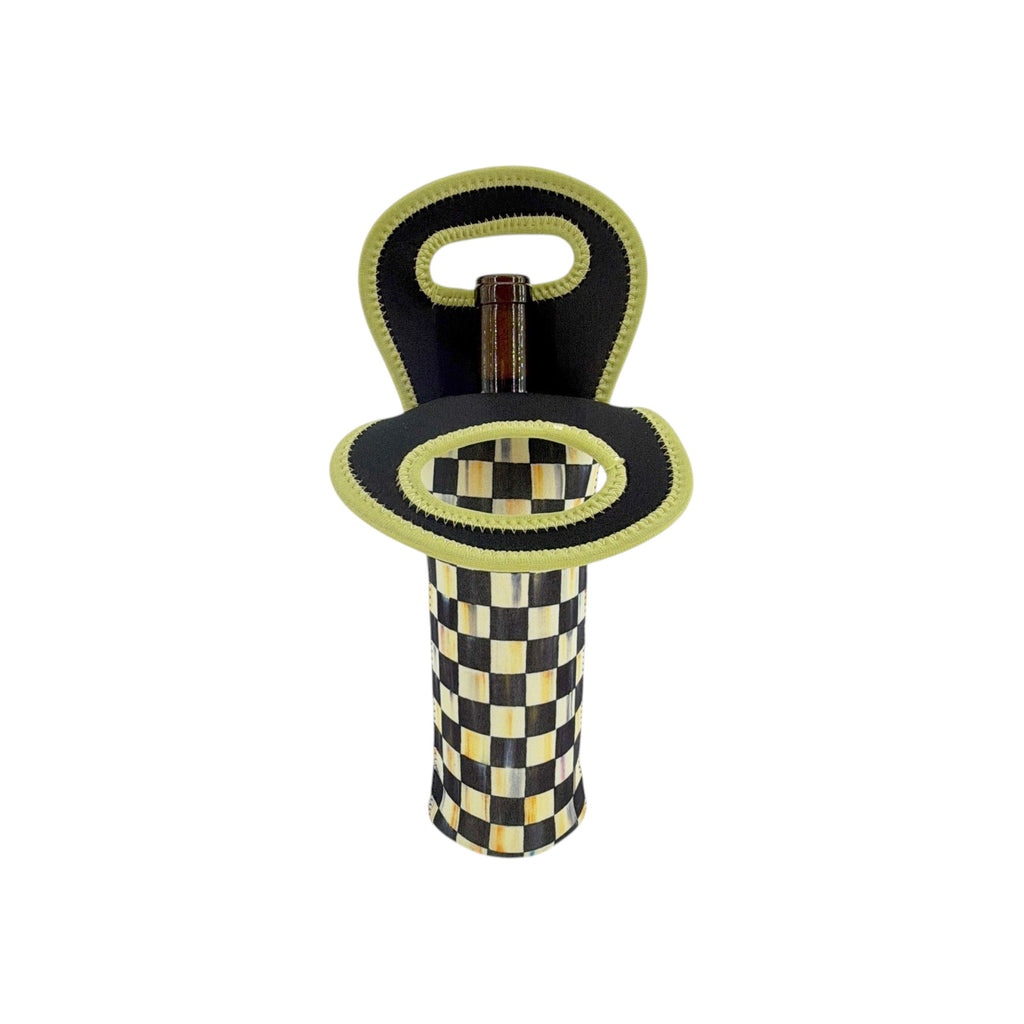 MACKENZIE-CHILDS Courtly Check Wine Tote