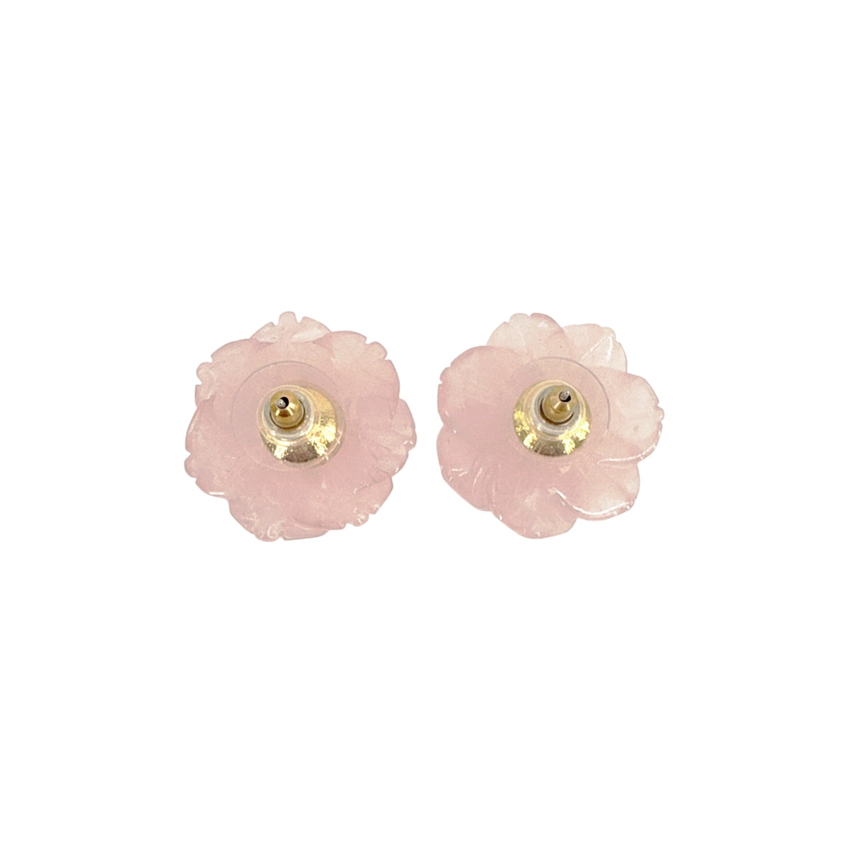 JENNIFER BEHR Wynne Earrings in Rose Quartz