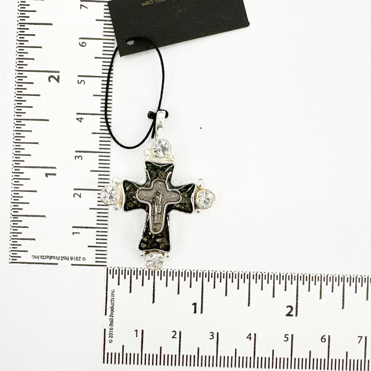 VSA Maria Cross Medallion Silver