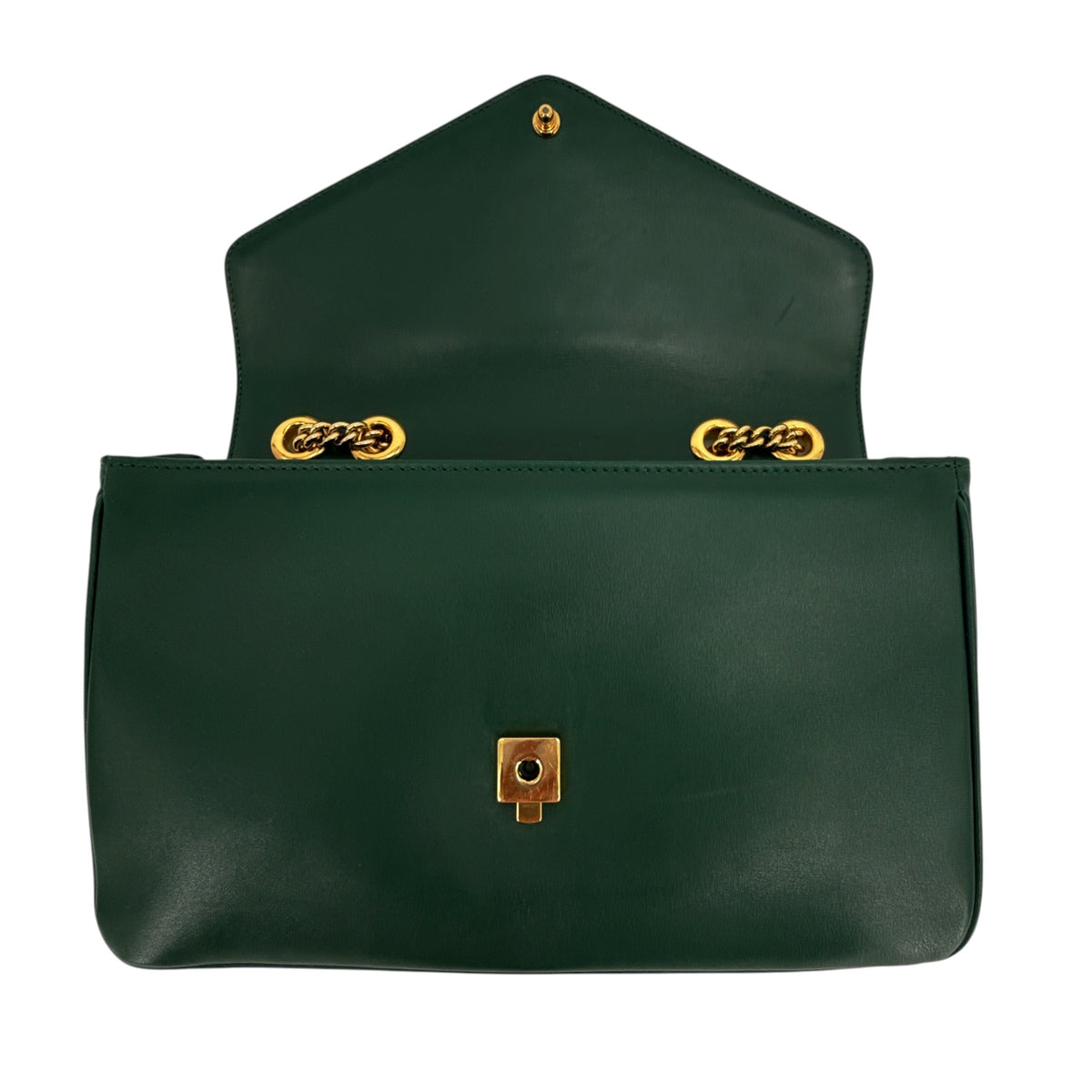 GUCCI Rajah Medium Shoulder Bag in Vintage Green