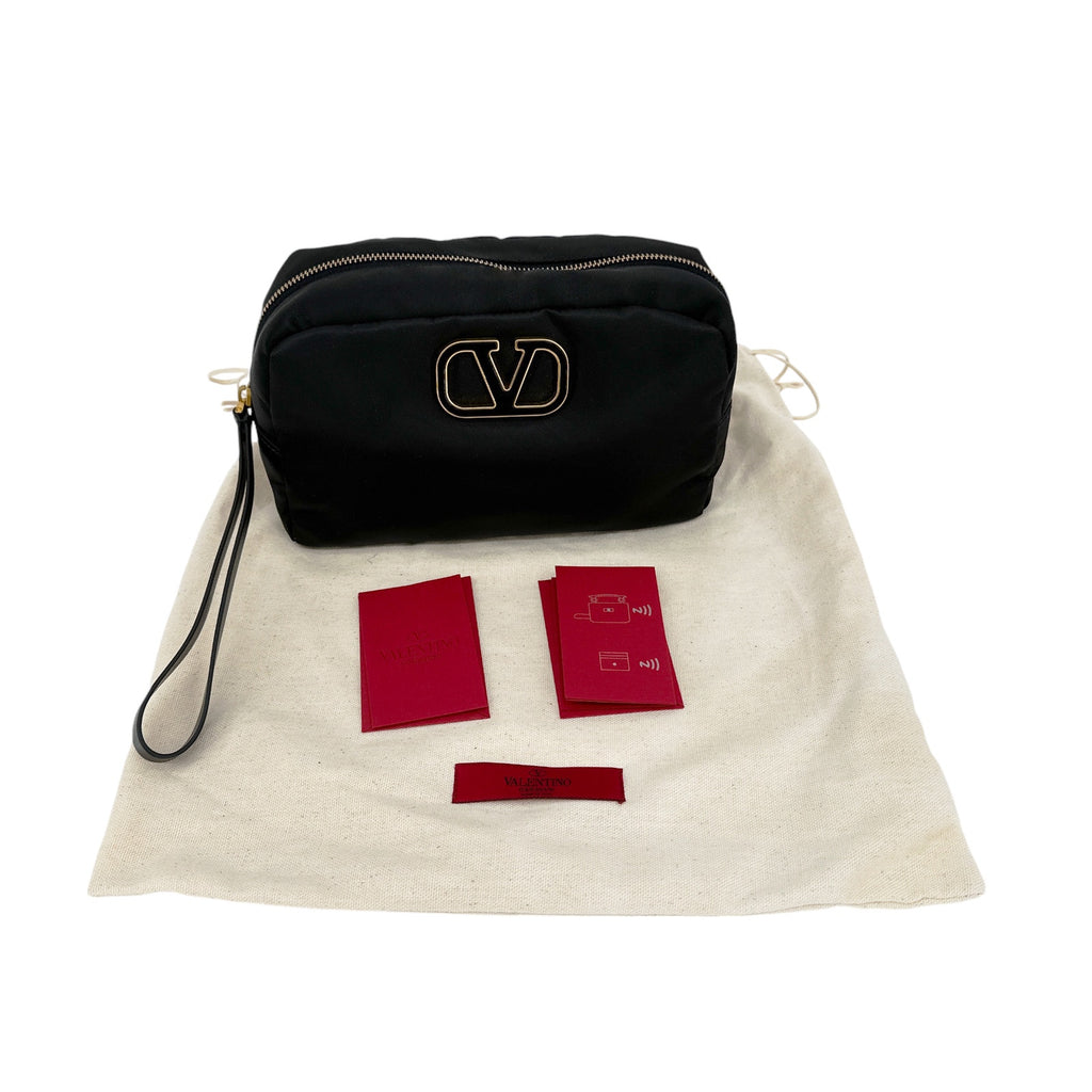 VALENTINO GARAVANI Nylon VLogo Vanity Bag