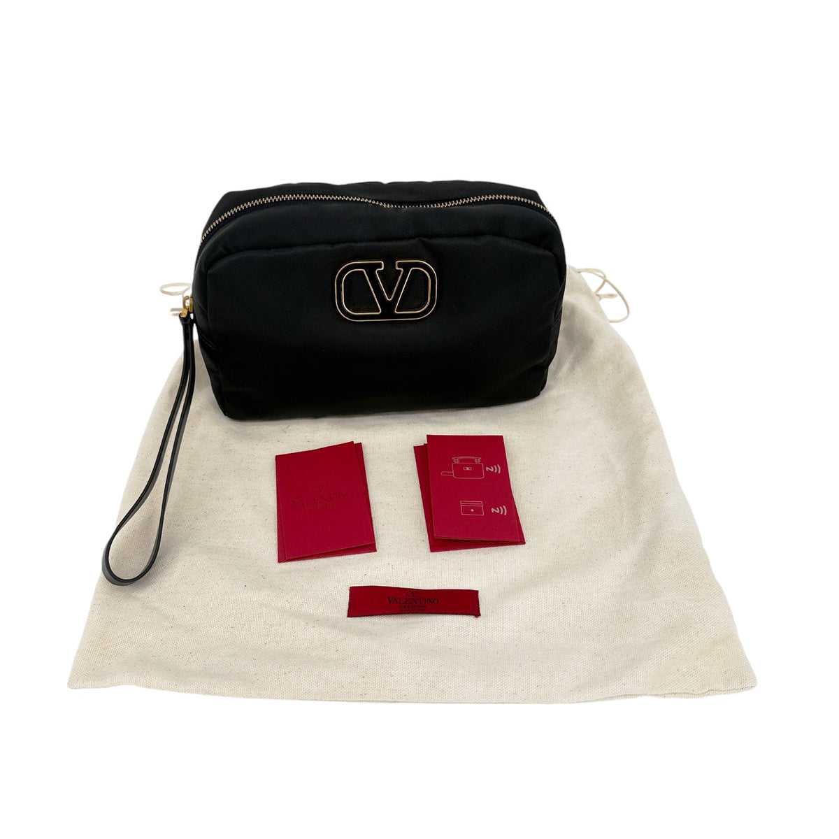 VALENTINO GARAVANI Nylon VLogo Vanity Bag