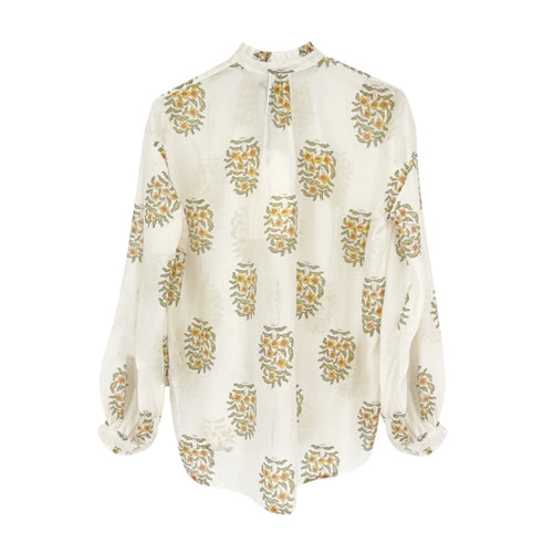 ALIX of BOHEMIA Poet Buttercup Blouse S