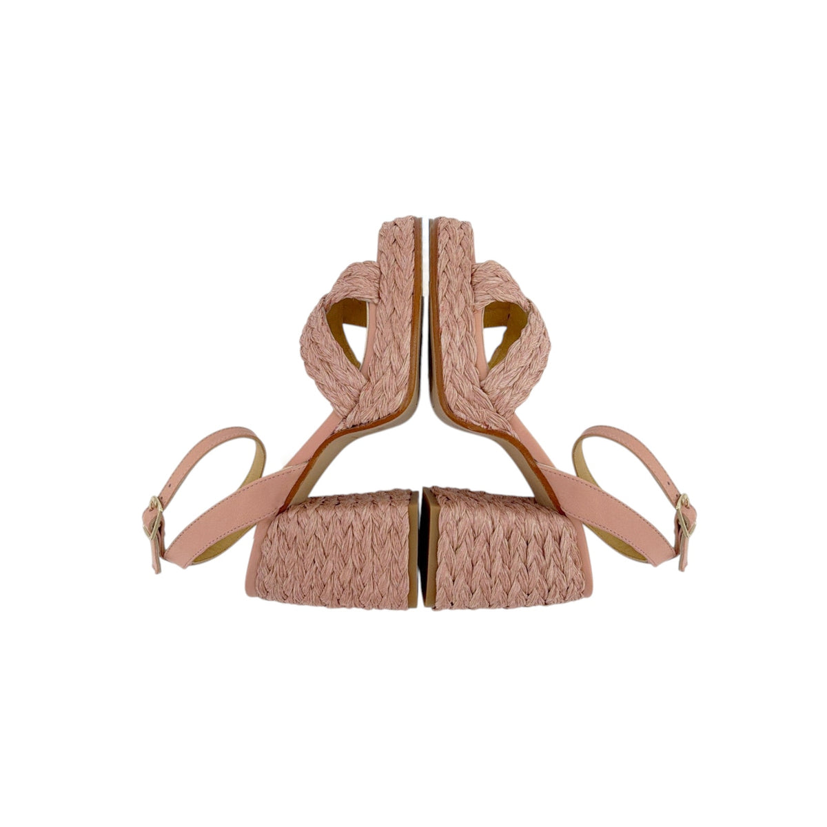 CASTANER Valeriette Platform Espadrilles in Rosa Empolvado 37