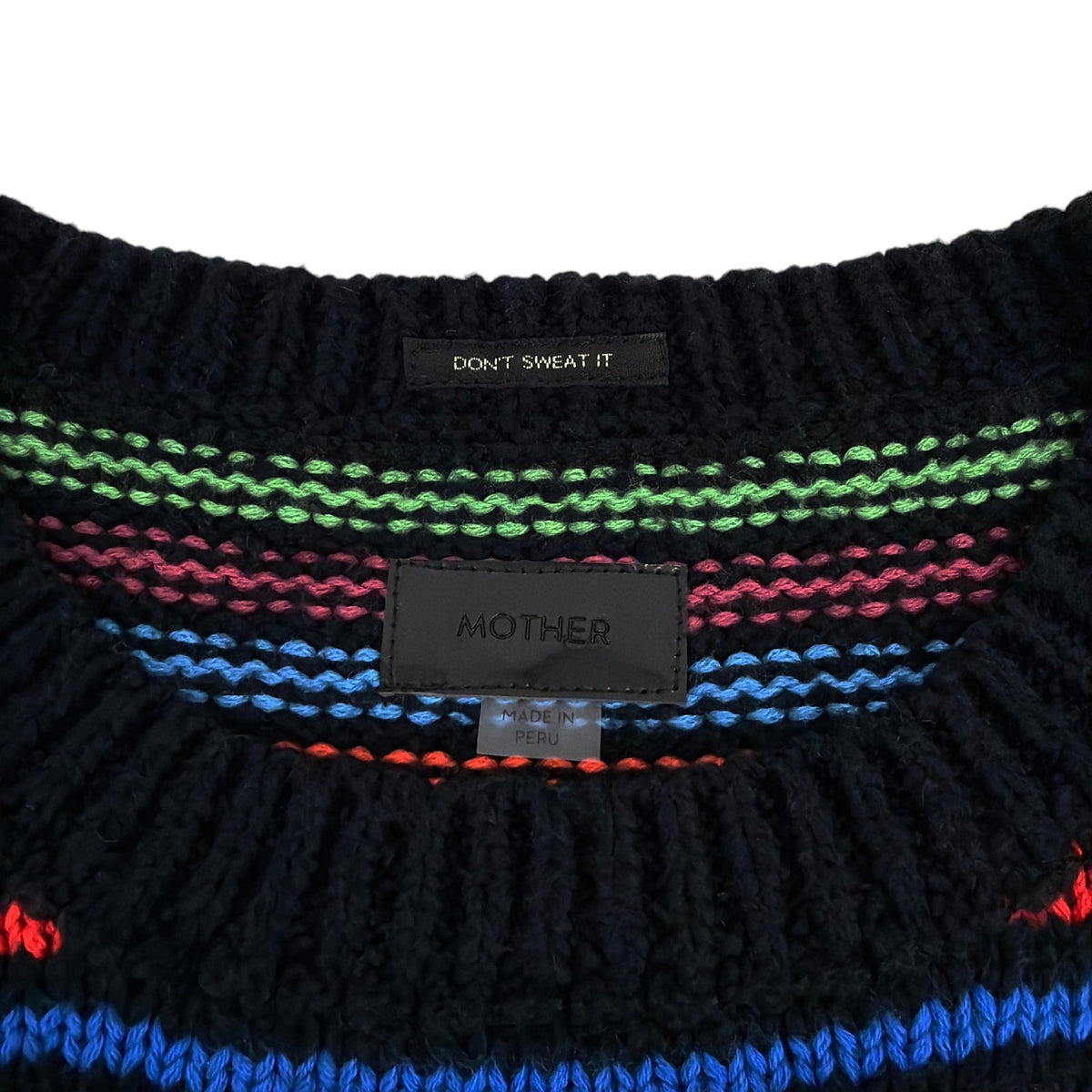 MOTHER The Powder Puff Sweater in Lite Bright L