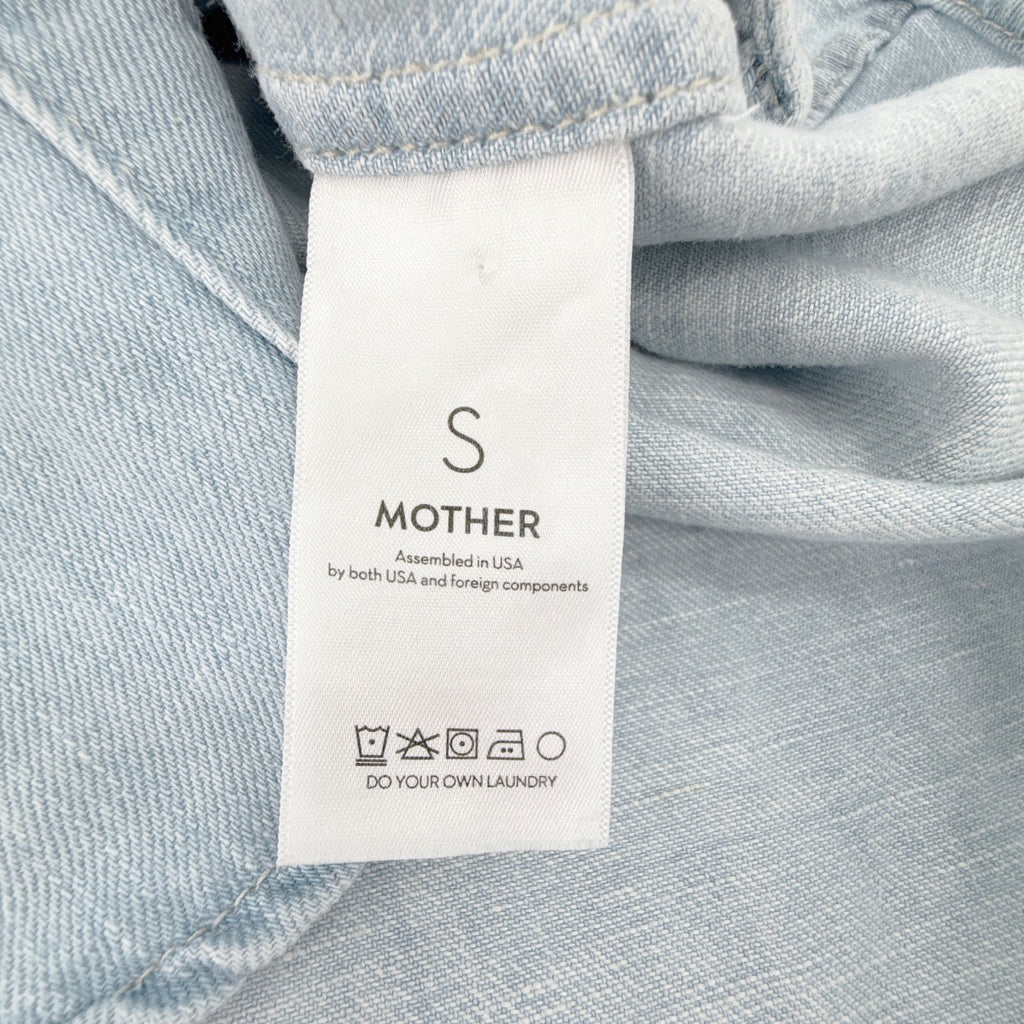 MOTHER The Ex Rodeo Shirt in Birds and Bees S
