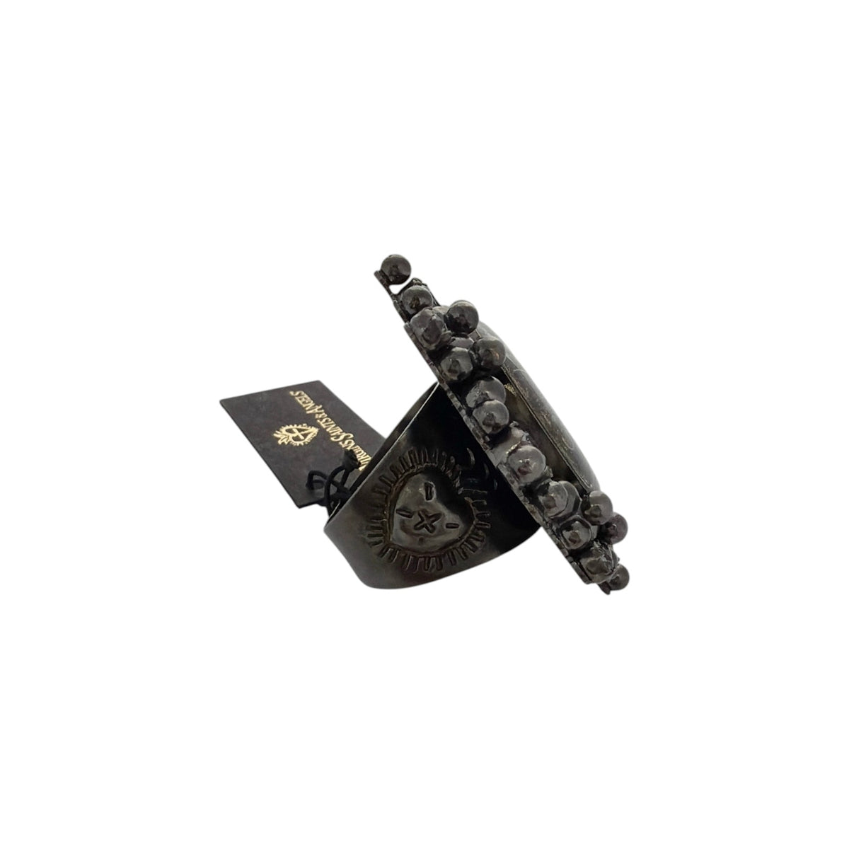 VSA Cloister San Benito Ring in Gunmetal Size 6