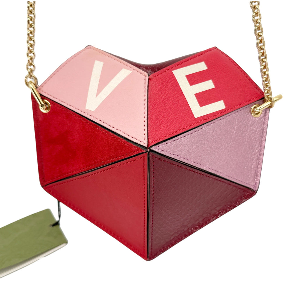 GUCCI Valentine's Day Small Heart Bag