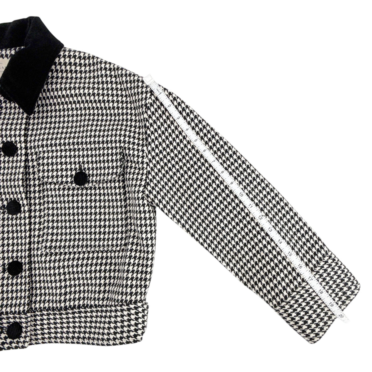 SEZANE Erwann Jacket in Houndstooth S