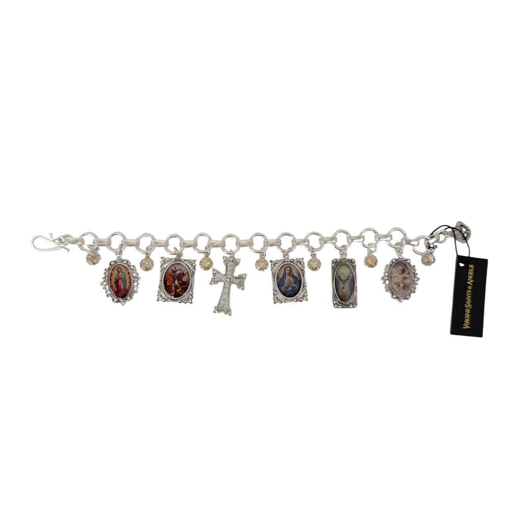 VSA Retablo Framed Charm Bracelet