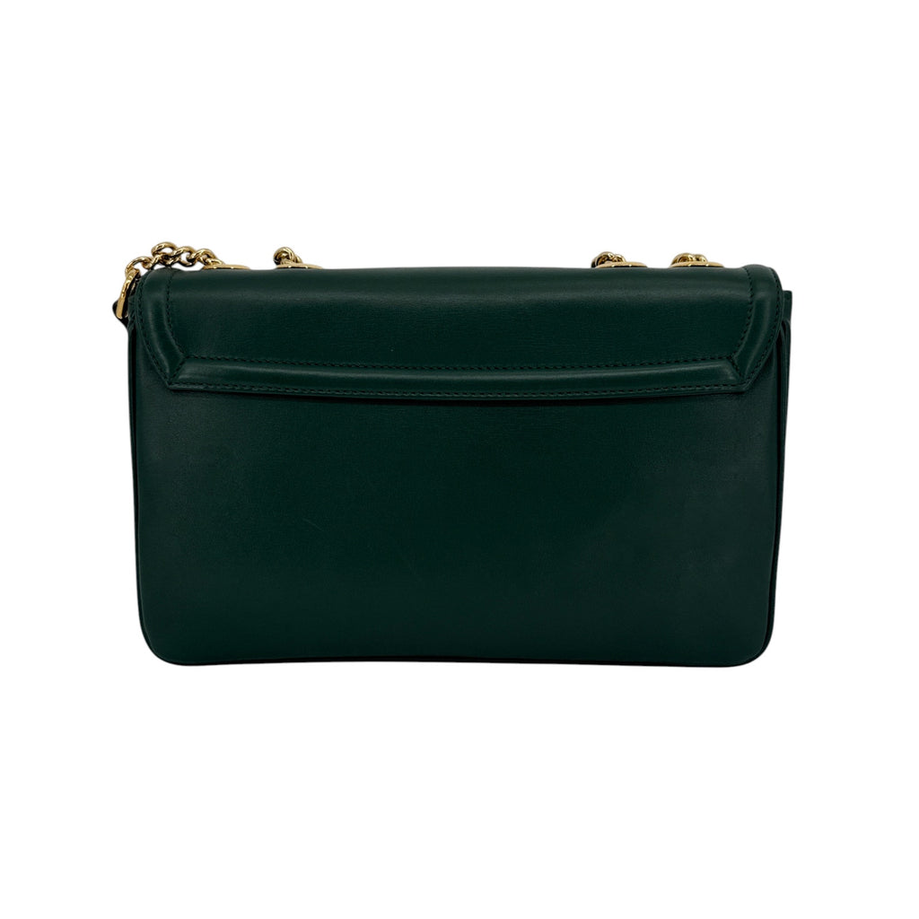 GUCCI Rajah Medium Shoulder Bag in Vintage Green