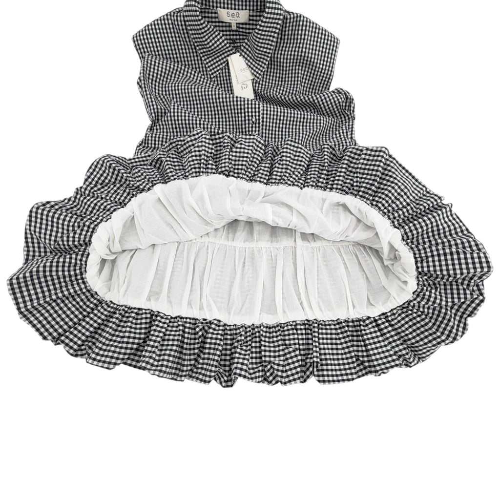 SEA New York Neci Gingham Bubble Dress S