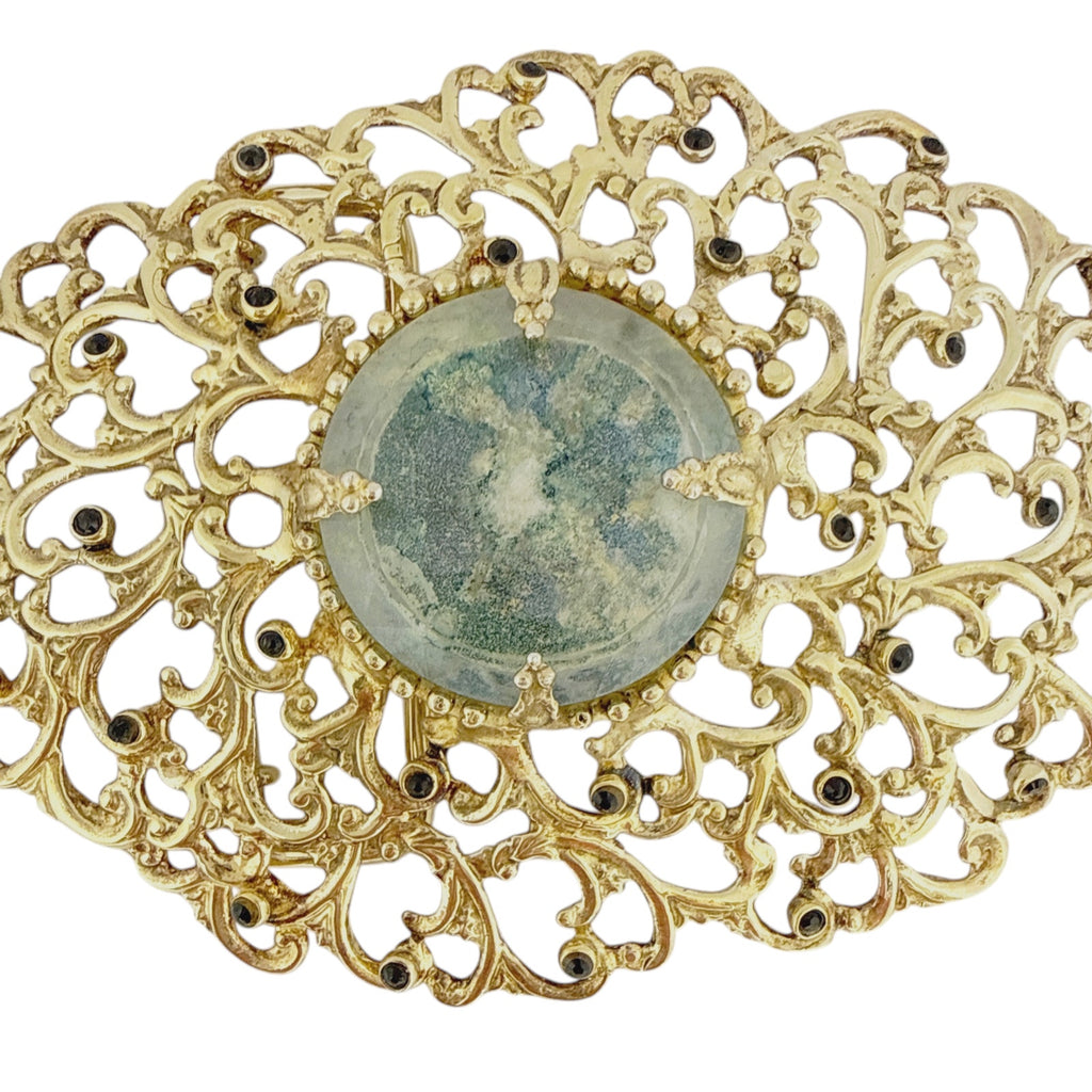 VSA Temptation Collection Belt Buckle Gold Plated SS