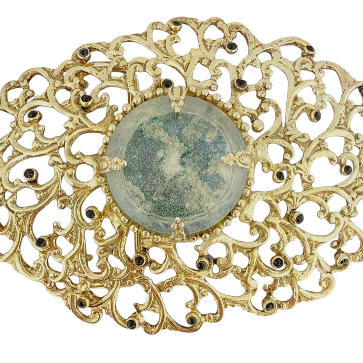 VSA Temptation Collection Belt Buckle Gold Plated SS