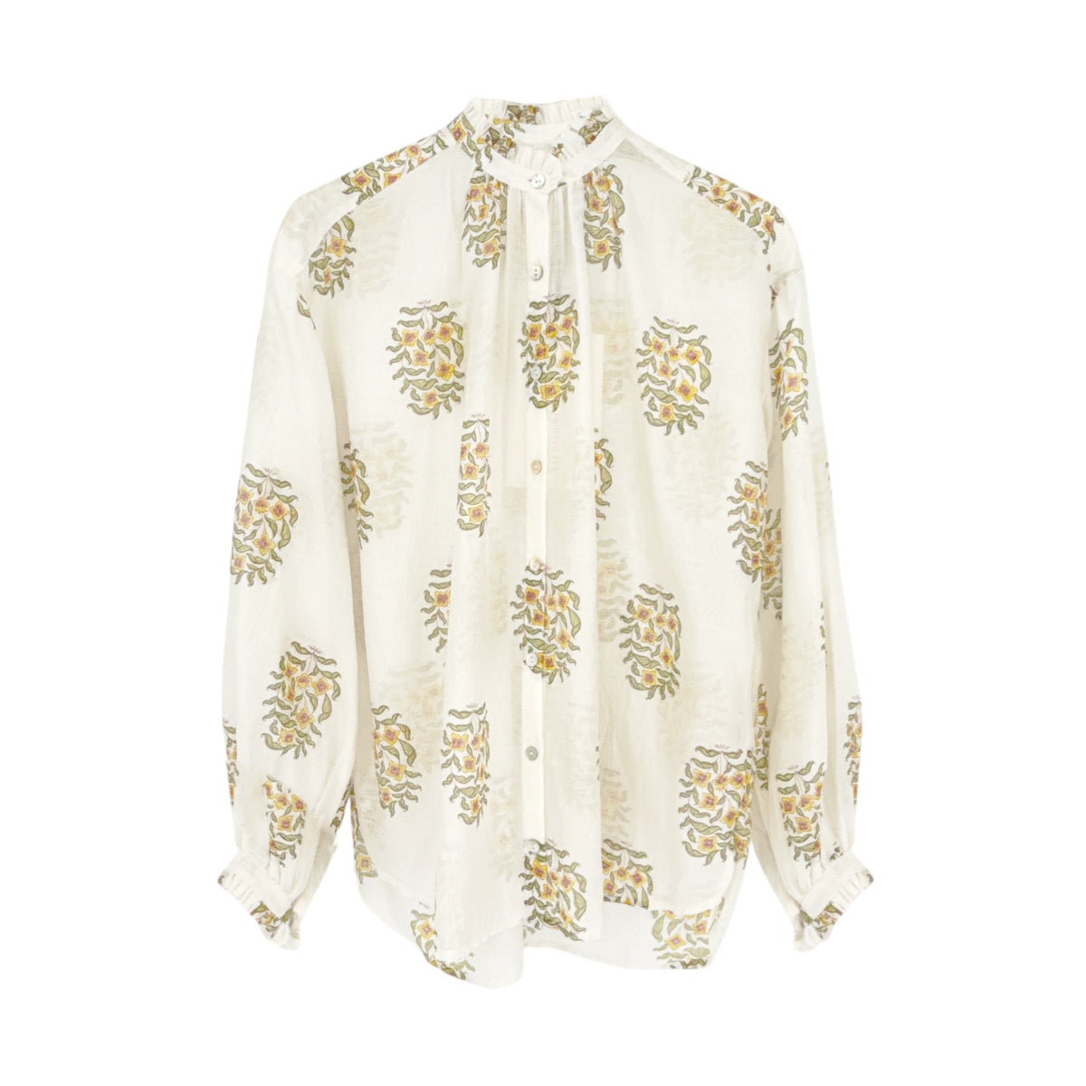 ALIX of BOHEMIA Poet Buttercup Blouse S