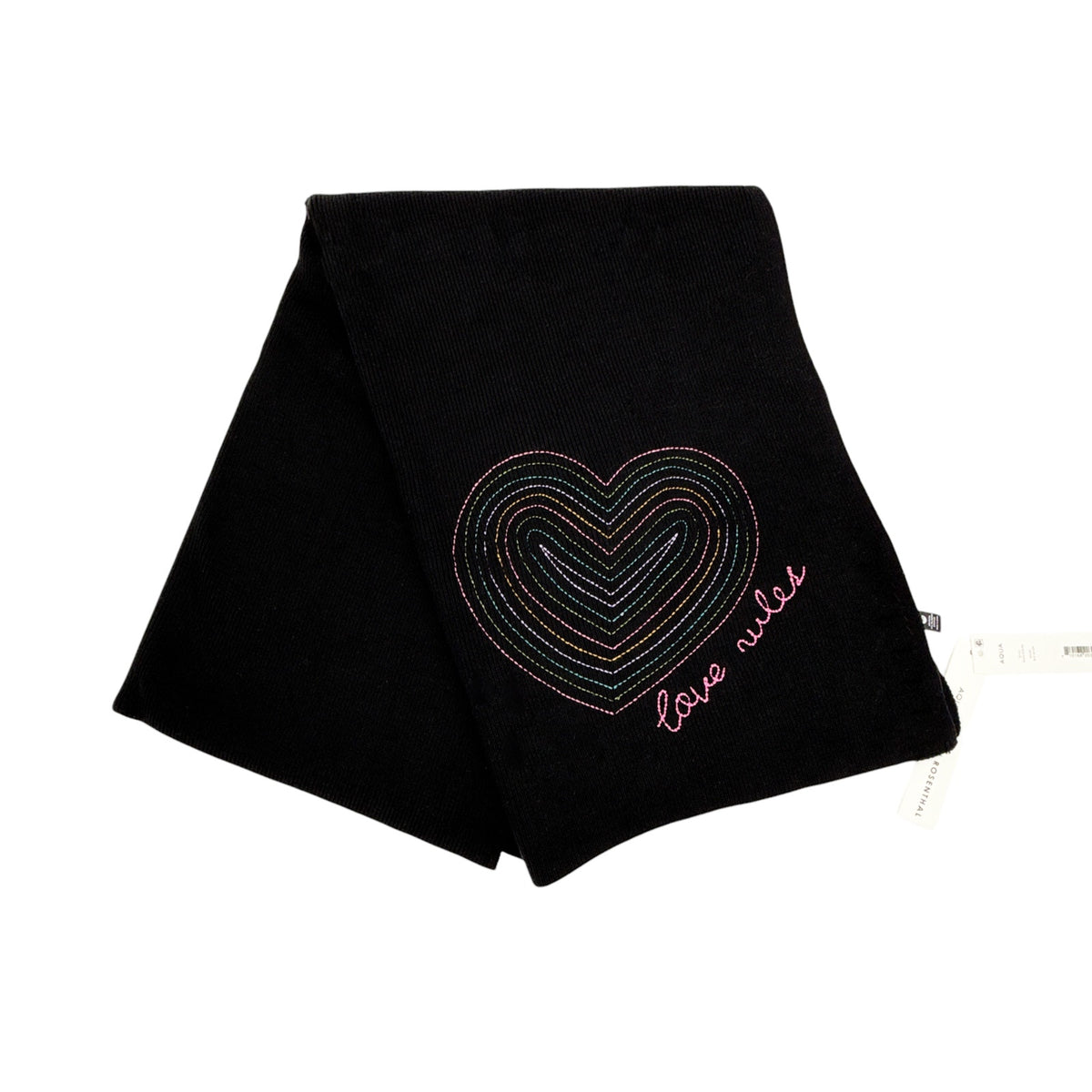 AQUA x KERRI ROSENTHAL Solid Scarf - Bloomingdale's Exclusive in Black
