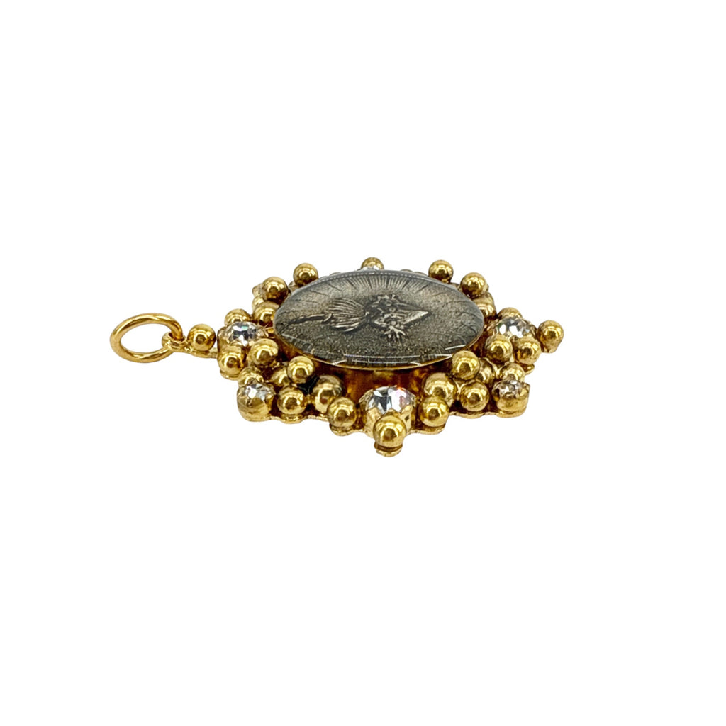VSA Cloister Sacred Heart Charm