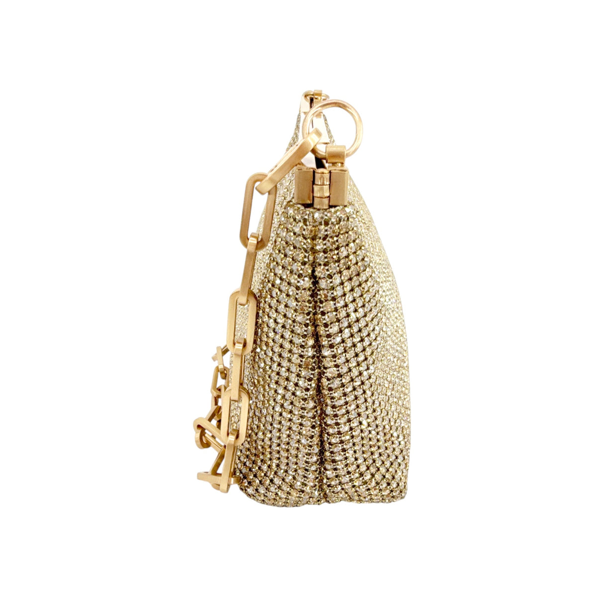 CULT GAIA Felice Clutch Bag in Sand Dollar