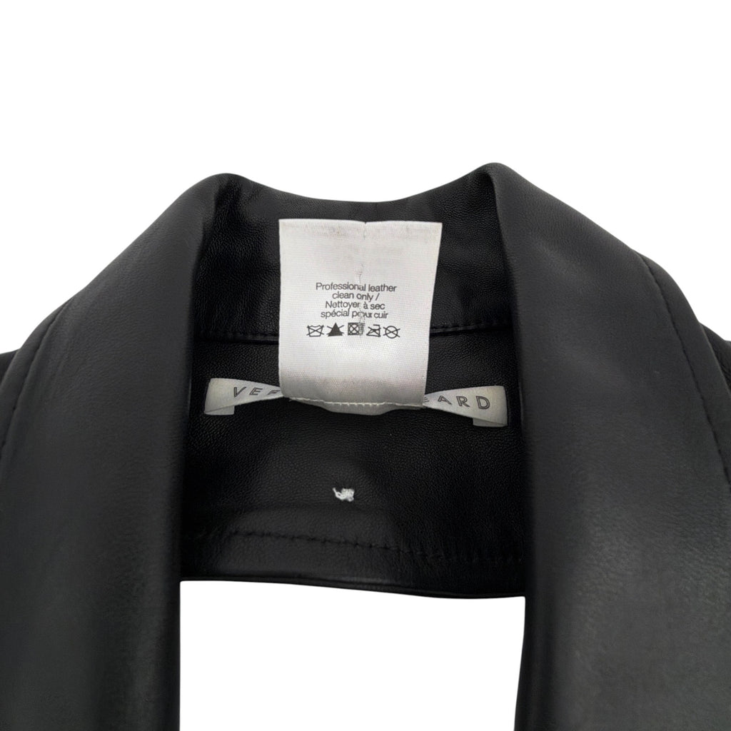 VERONICA BEARD Slate Dickey in Black Lamb Leather