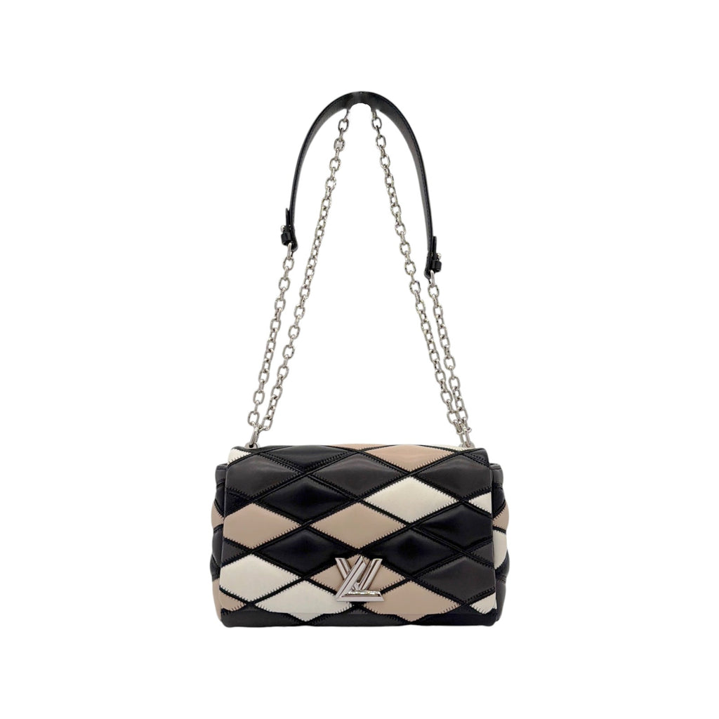 LOUIS VUITTON Leather GO-14 PM Patchwork Malletage Pattern