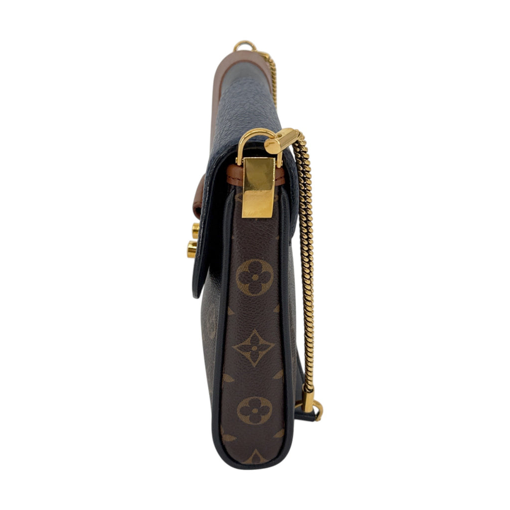 LOUIS VUITTON Limited Edition Monogram Blocks Pochette Plate Marine