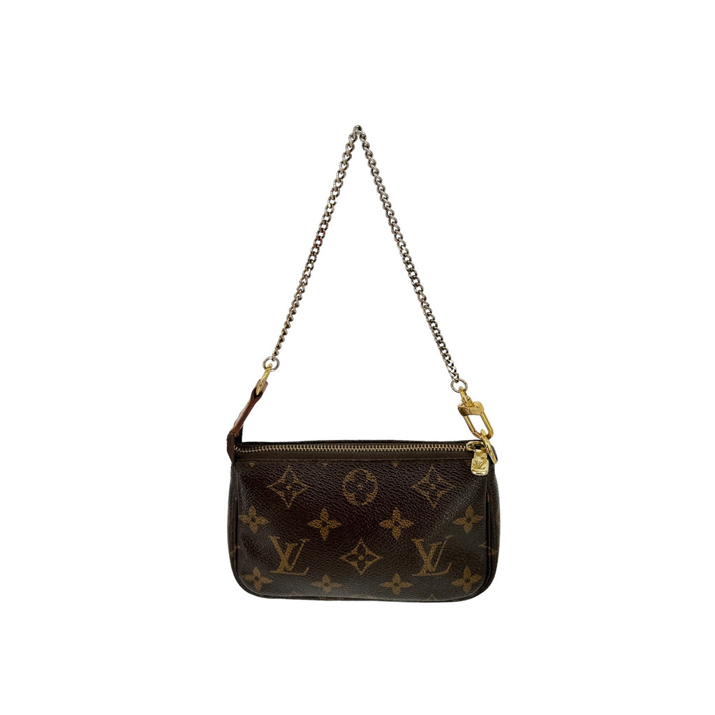 LOUIS VUITTON Pochette Accessoires Monogram Canvas Mini