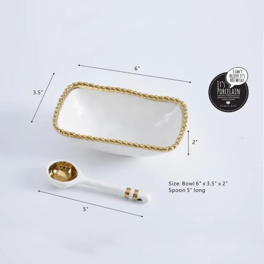 PAMPA BAY Golden Salerno The Golden Beaded Set