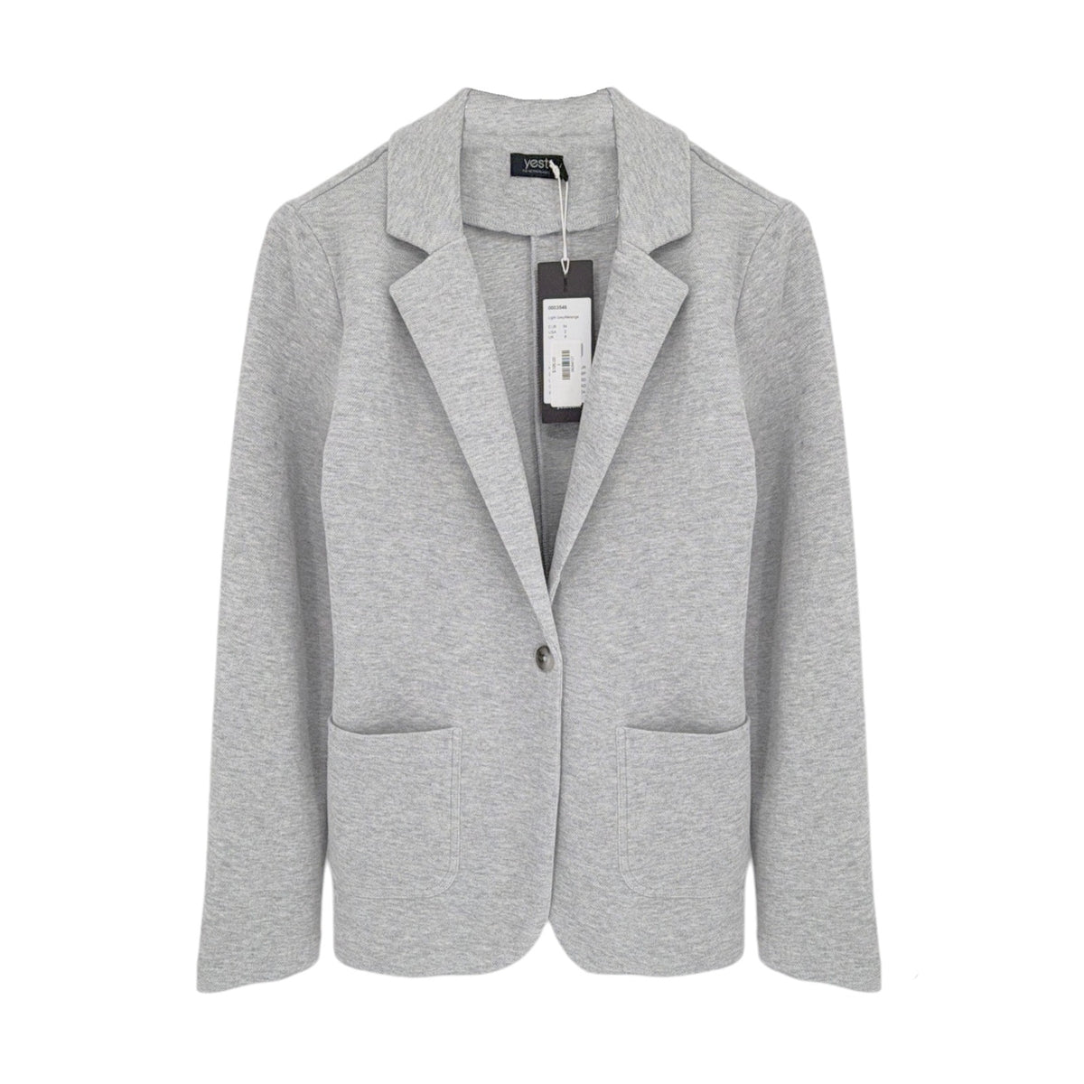 YEST Sweatshirt Blazer in Light Grey 2