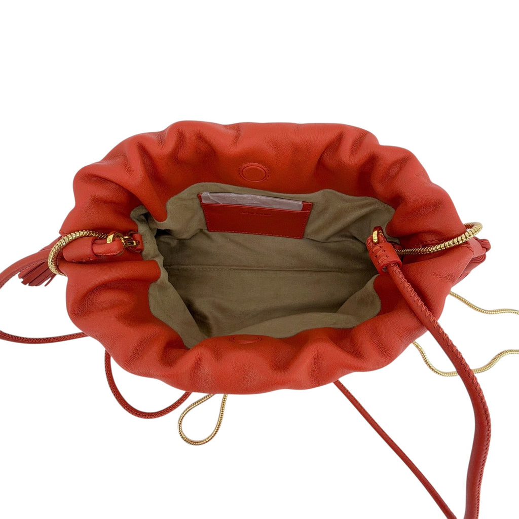 VERONICA BEARD Stash Bag Small in Persimmon