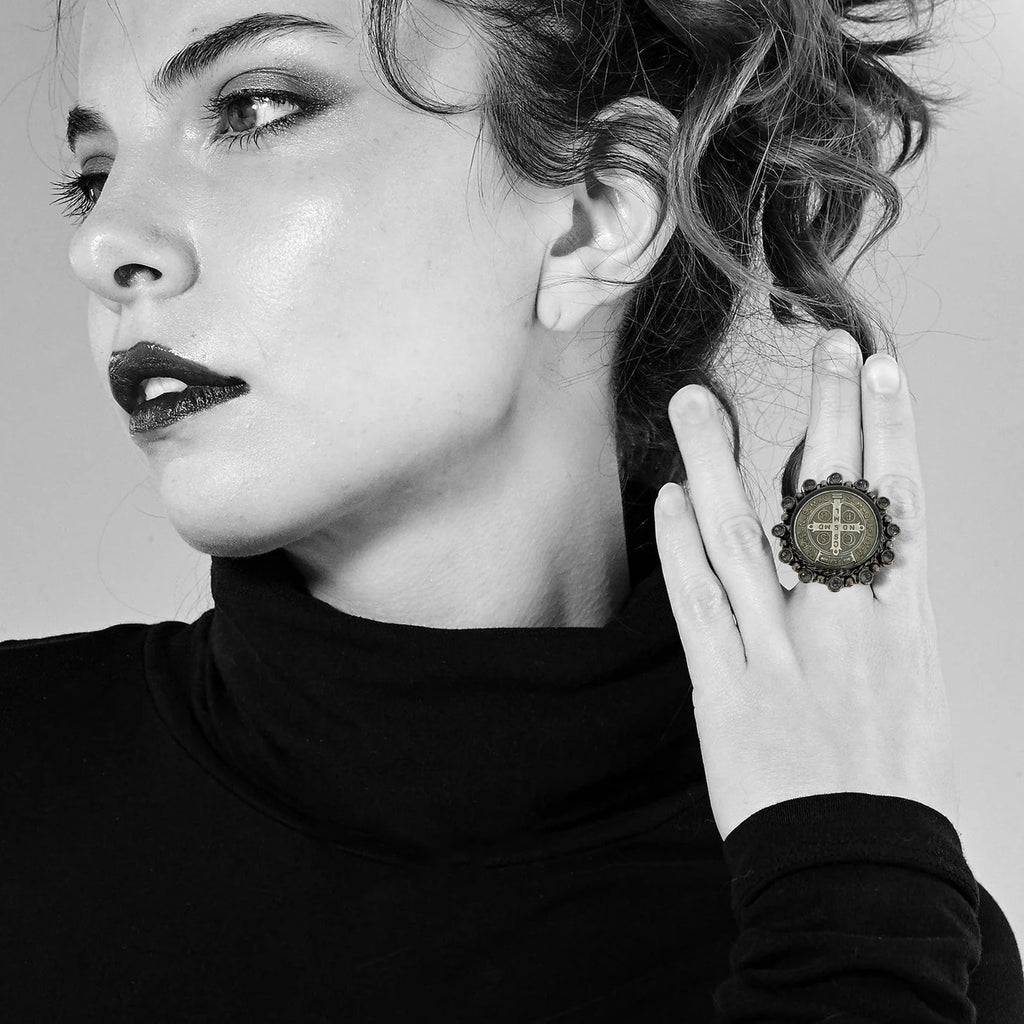 VSA Vintage San Benito Ring Gunmetal