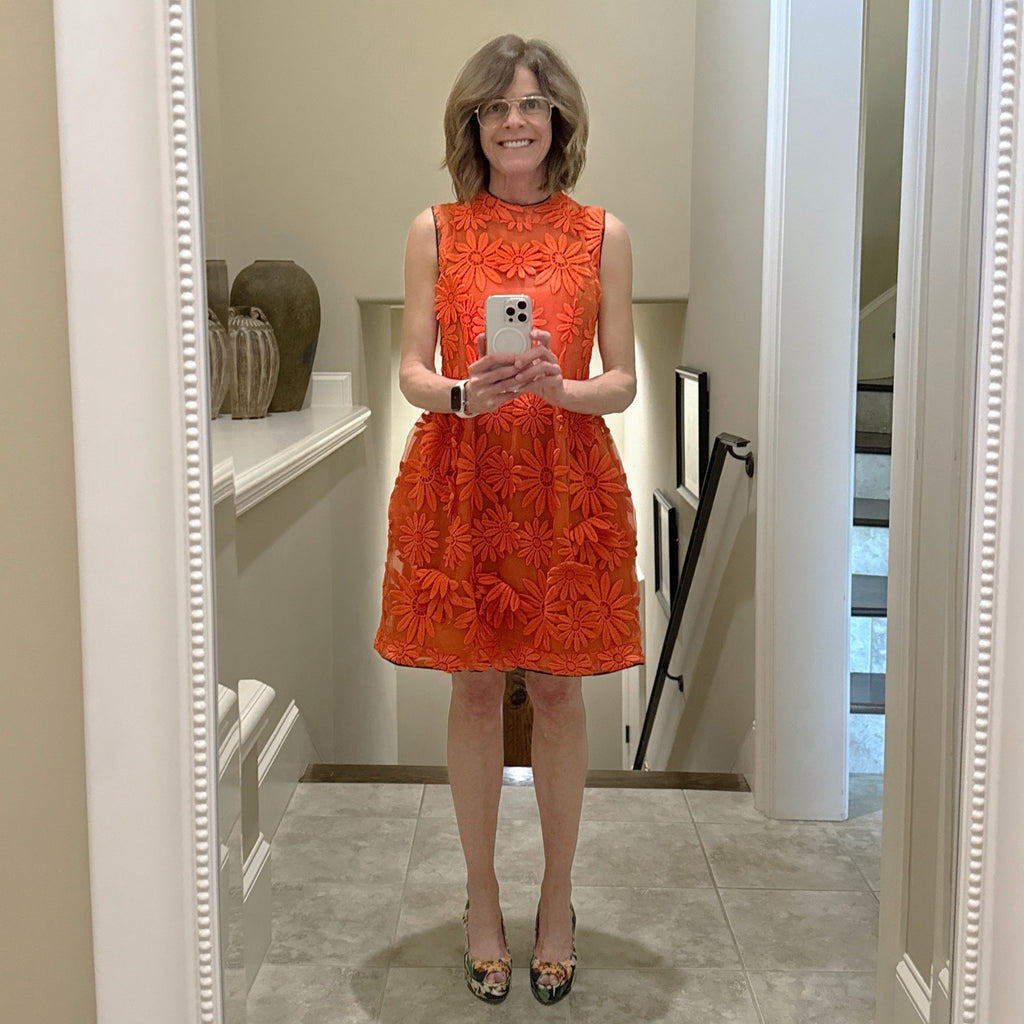 MARNI Floral Silk Dress IT42|US6|S