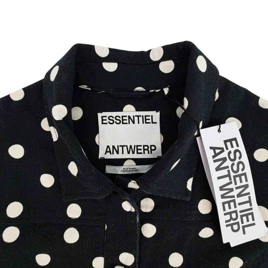 ESSENTIEL ANTWERP Jaborosa Boxy Cropped Jacket Black S
