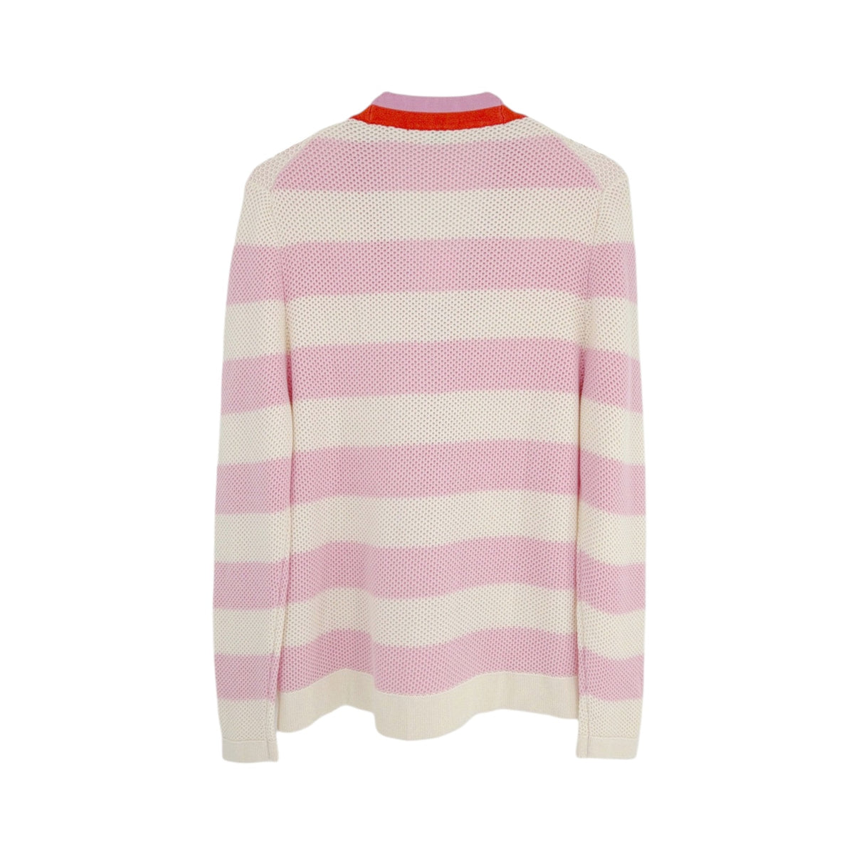 KULE The Raven Cardigan in Cream & Pink M