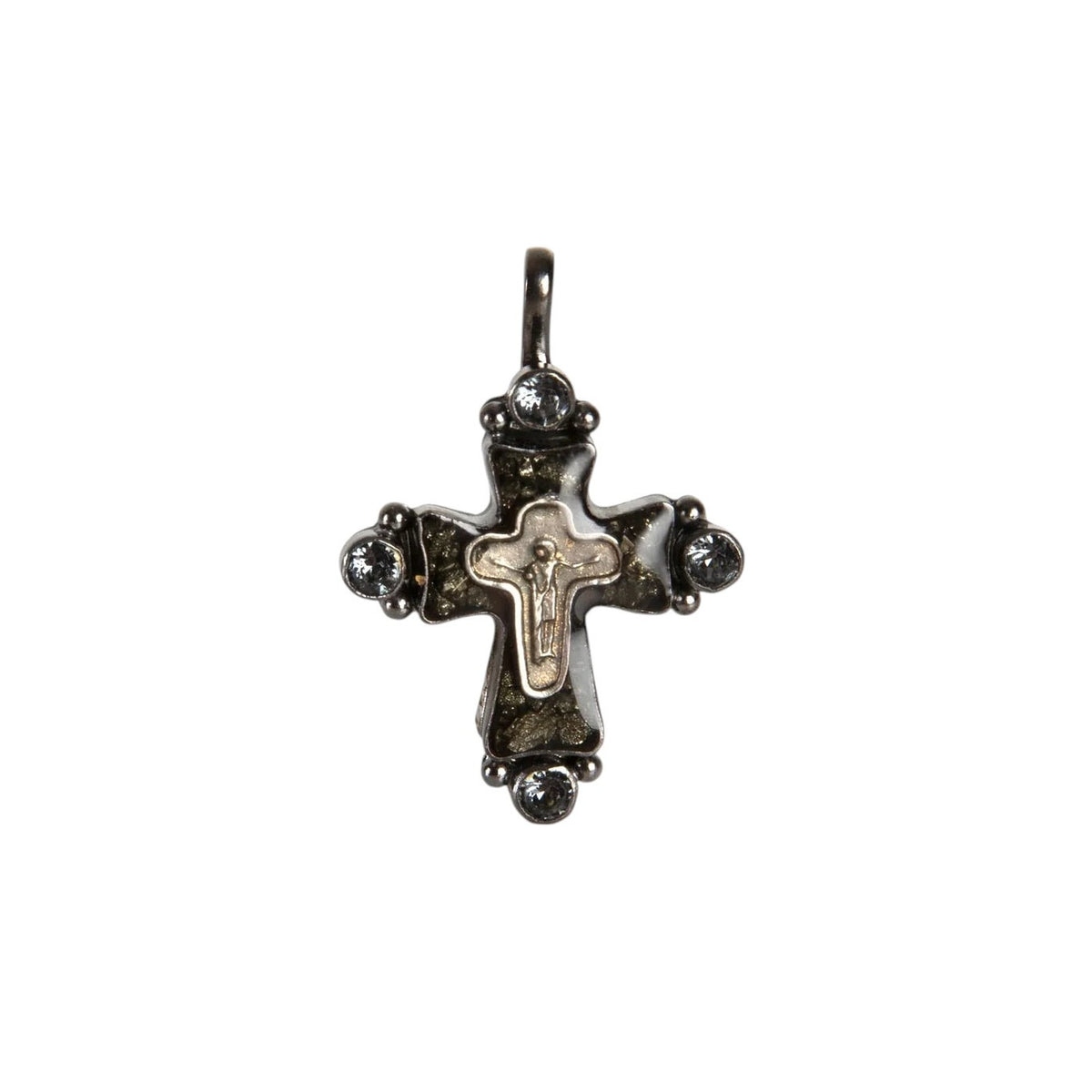 VSA Maria Cross Medallion Gunmetal